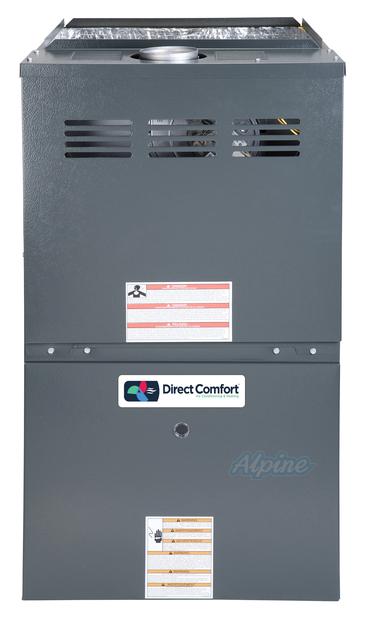 Photo of Direct Comfort DC-GMEC800603AN 60,000 BTU Furnace, 80% Efficiency, 2 Stage Burner, 1200 CFM, Multi-Speed Upflow/Horizontal Flow Application 50386