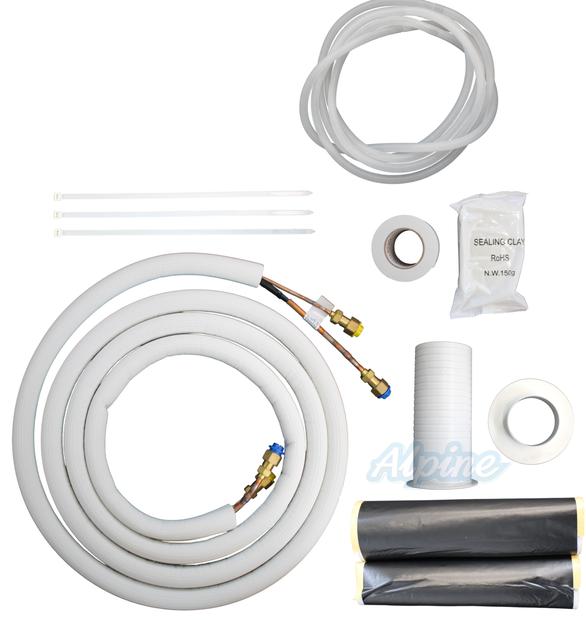Photo of Blueridge L10-Q15 15 Foot 1/4 LL 3/8 SL DIY Ductless Mini-Split Line Set 61694