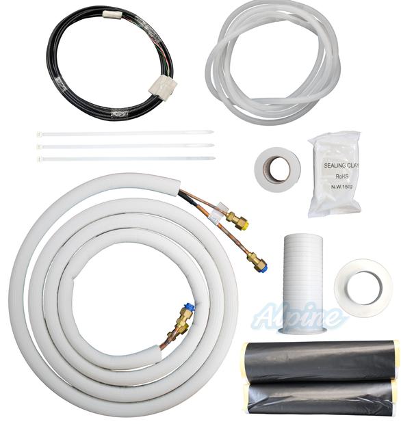 Photo of Blueridge L10-Q35 35 Foot 1/4 LL 3/8 SL DIY Ductless Mini-Split Line Set 63823
