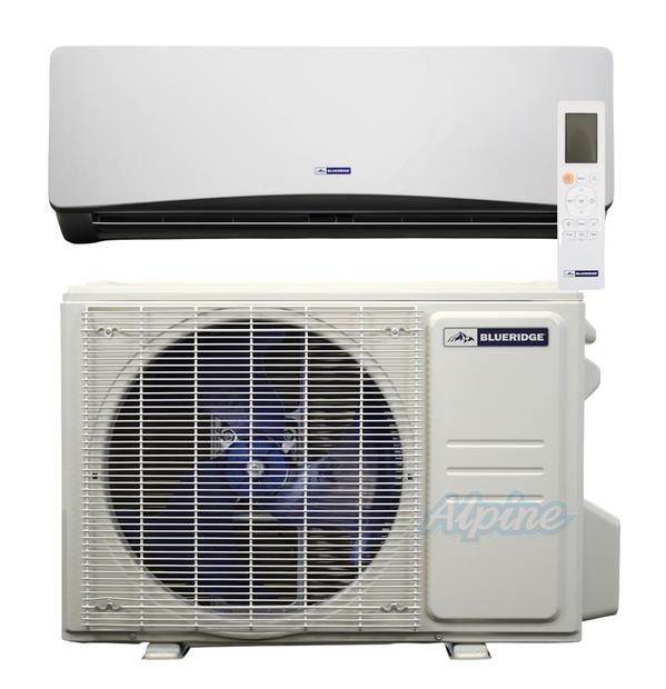 Photo of Blueridge BDS2A09SCV-9WMV 9,000 BTU (0.8 Ton) 1-Zone DIY 23.6 SEER2 Inverter R-454B DS2 Heat Pump Condenser System 61690