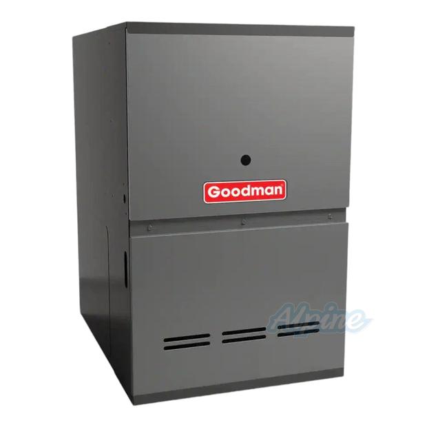 Photo of Goodman GD9S800804BN 80,000 BTU Furnace, 80% Efficiency, Single-Stage Burner, 1600 CFM Multi-Speed Blower, Downflow/Horizontal Flow Application 57357