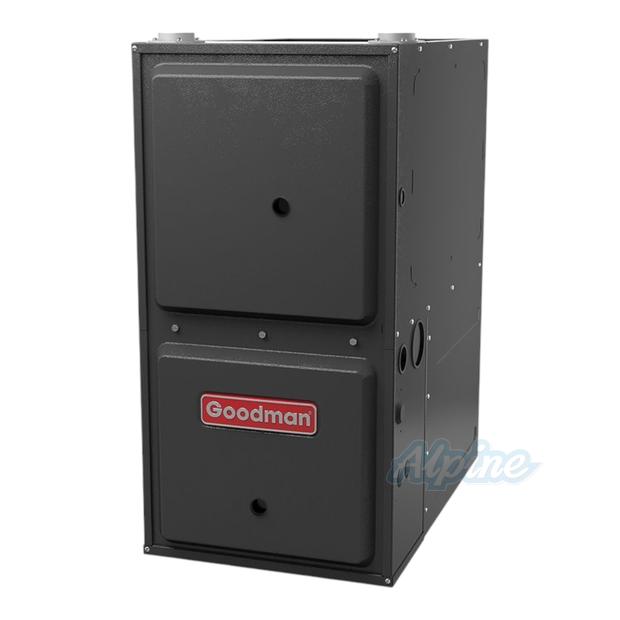 Photo of Goodman GD9S960804CN 80,000 BTU Furnace, 96% Efficiency, Single-Stage Burner, 1600 CFM Multi-Speed Blower, Downflow/Horizontal Flow Application 58141