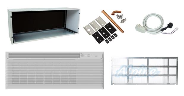 Photo of GE AZHS07DCXXA KIT 7,000 BTU (.58 Ton) Cooling, 6,200 BTU Heating, 13.2 EER, Heating/Cooling (Heat Pump & Heat Strip) PTAC KIT 59775