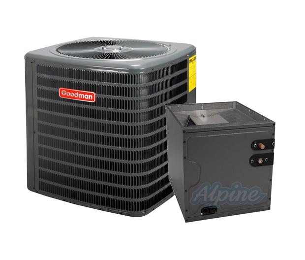 Photo of Goodman GLXS4BA4210-CAPTA4230C3 3.5 Ton 14.3 SEER2 R-32 Cooling System – AC Condenser & Evap Coil 60942