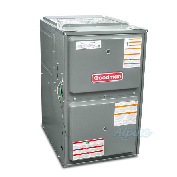 Photo of Goodman GD9S961205DN 120,000 BTU Furnace, 96% Efficiency, Single-Stage Burner, 2000 CFM Multi-Speed Blower, Downflow/Horizontal Flow Application 62041