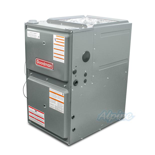 Photo of Goodman GD9S961205DN 120,000 BTU Furnace, 96% Efficiency, Single-Stage Burner, 2000 CFM Multi-Speed Blower, Downflow/Horizontal Flow Application 62043