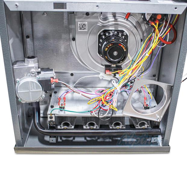 Photo of Goodman GD9S800804BN 80,000 BTU Furnace, 80% Efficiency, Single-Stage Burner, 1600 CFM Multi-Speed Blower, Downflow/Horizontal Flow Application 62389