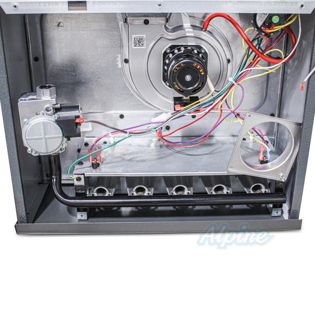 Photo of Goodman GD9S801005CN 100,000 BTU Furnace, 80% Efficiency, Single-Stage Burner, 2000 CFM Multi-Speed Blower, Downflow/Horizontal Flow Application 62412