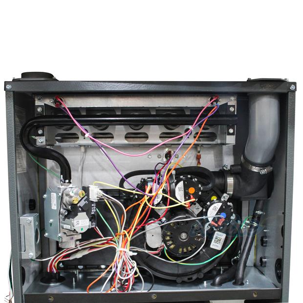 Photo of Goodman GR9T961205DN 120,000 BTU Furnace, 96% Efficiency, Two-Stage Burner, 2000 CFM, Multi-Speed Upflow/Horizontal Flow Application 62076