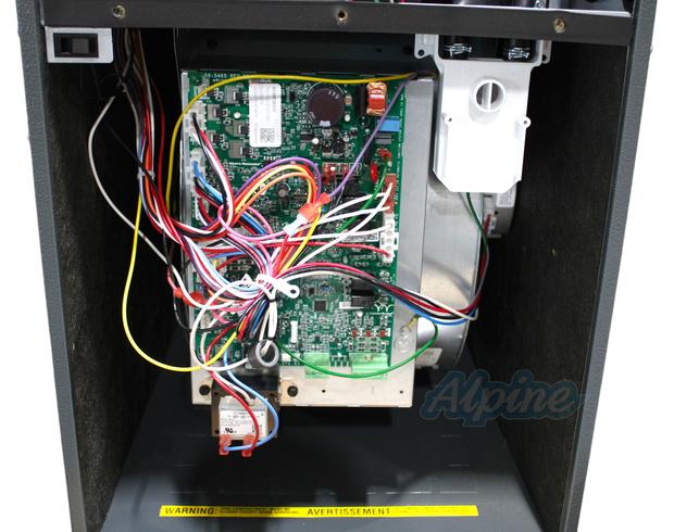 Photo of Goodman GRVM970803BN 80,000 BTU Furnace, 97% Efficiency, Modulating Burner, 1200 CFM, Variable Speed Blower, Upflow / Horizontal Flow Application, ComfortBridge Technology 61981