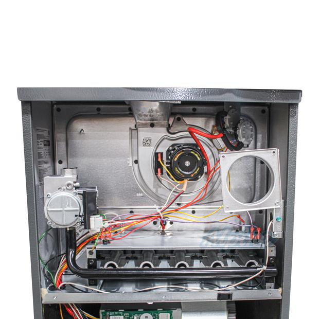 Photo of Goodman GRVT801005CN 100,000 BTU Furnace, 80% Efficiency, Two-Stage Burner, 2000 CFM, Variable Speed Upflow/Horizontal Flow Application 62404