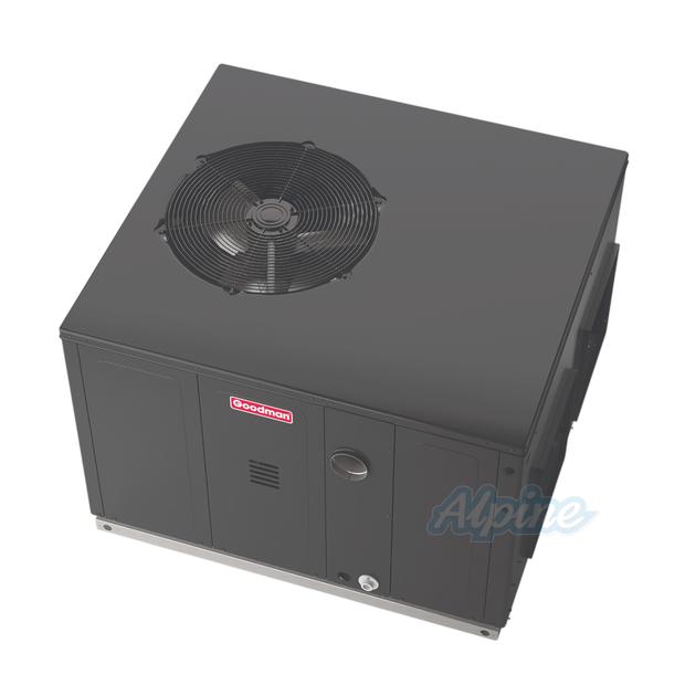Photo of Goodman GPUM32404031 2 Ton Cooling, 40,000 BTU Heating, 13.4 SEER2 81% AFUE Gas Electric Packaged Unit, Multi-Position, Ultra Low NOx 59605