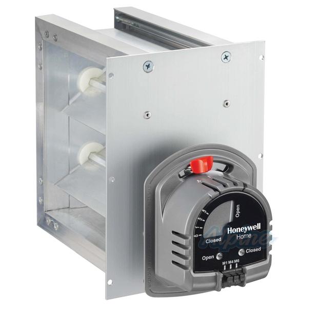Photo of Honeywell ZD10X14TZ 10" x 14" Bottom Mount Automatic Zone Control Damper 64633
