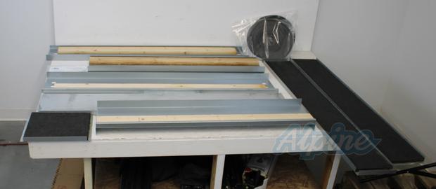 Photo of Blueridge 21J17 (Item No. 742063) 3.5 - 5 Ton Blueridge Package Unit 8” Height Full Perimeter Flat Roof Curb 64185