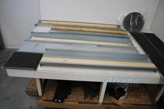 Photo of Blueridge 21J17 (Item No. 742063) 3.5 - 5 Ton Blueridge Package Unit 8” Height Full Perimeter Flat Roof Curb 64193