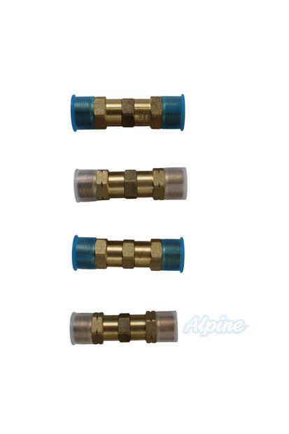 Photo of Blueridge LEX-Q1 1/4 LL 1/2 SL & 1/4 LL 3/8 SL DIY Ductless Mini-Split Line Set Extension Joint 64043