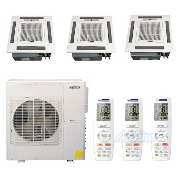 Photo of Blueridge BMKH42UH23-18C-18C-18C 42,000 BTU (3.5 Ton) 3-Zone 16 SEER2 Inverter R-410A XM3 Series Heat Pump Ultra Cool/Ultra Heat System 37296