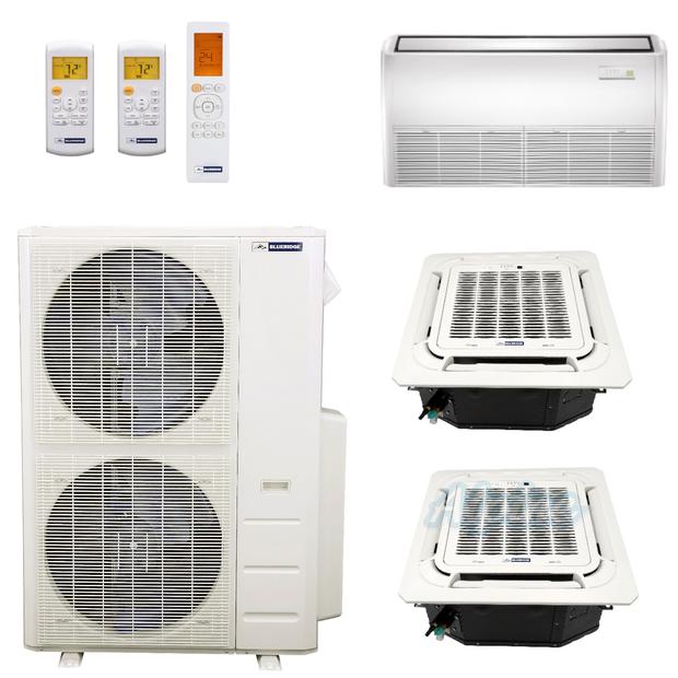 Photo of Blueridge BMM48HH21-18C-18C-18F 48,000 BTU (4 Ton) 3-Zone 21.2 SEER2 Inverter R-410A XM3 Series Heat Pump Ultra Cool/Ultra Heat System 55654