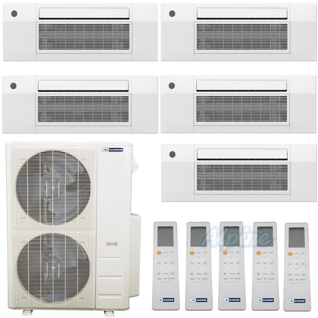 Photo of Blueridge BMM5519-6C2-12C2-12C2-12C2-18C2 55,000 BTU (4.5 Ton) 19 SEER / 20.2 SEER2 - M2 SERIES - Five Zone Ductless Mini-Split Heat Pump System - Wi-Fi Capable 45817
