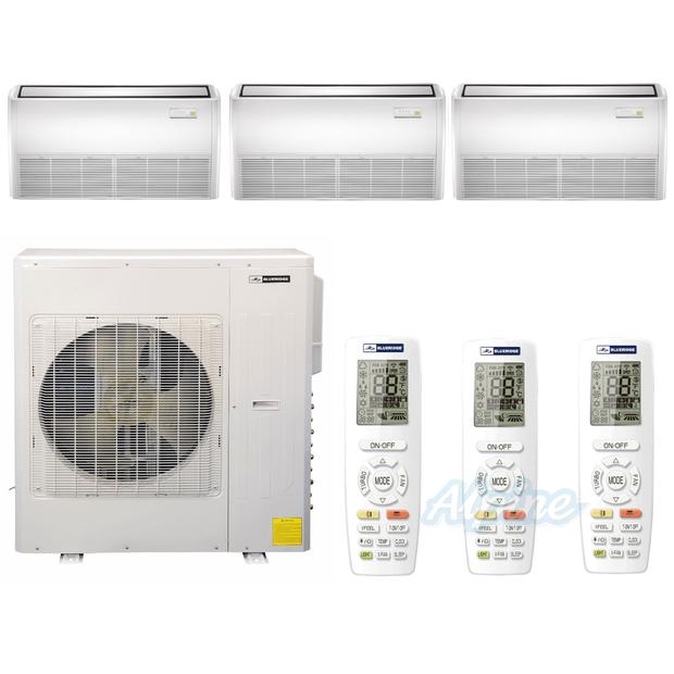 Photo of Blueridge BMKH4221-18F-18F-18F 36,000 BTU (3 Ton) 3-Zone 21 SEER2 Inverter R-410A XM2 Series Heat Pump Ultra Cool/Ultra Heat System 37305