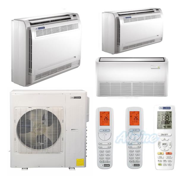 Photo of Blueridge BMKH42UH23-18F-18L-18L 42,000 BTU (3.5 Ton) 3-Zone 16 SEER2 Inverter R-410A XM3 Series Heat Pump Ultra Cool/Ultra Heat System 37311