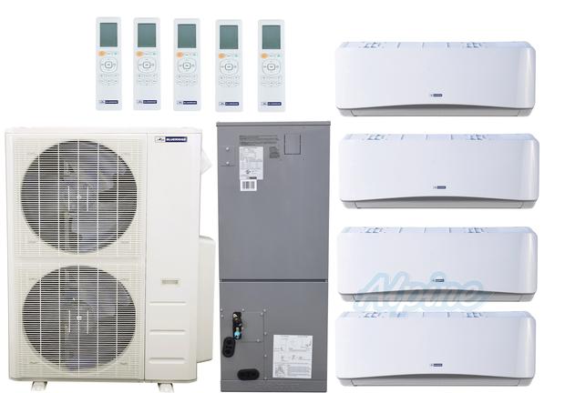 Photo of Blueridge BMM48HH21-6W-6W-6W-6W-36AH 47,500 BTU (4 Ton) 5-Zone 21.05 SEER2 Inverter R-410A XM3 Series Heat Pump Ultra Cool/Ultra Heat System 56605