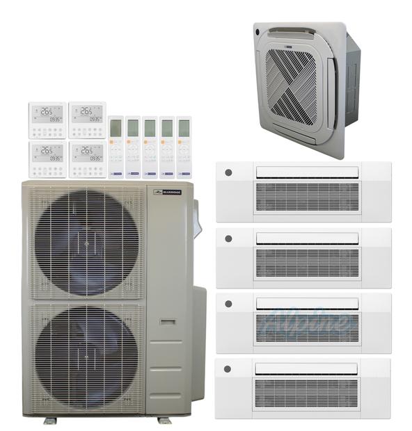 Photo of Blueridge BXM3A48UC0-9CC1-9CC1-9CC1-9CC1-12CC4 47,000 BTU (3.9 Ton) 5-Zone 23 SEER2 Inverter R-454B XM3 Series Heat Pump Ultra Cool/Ultra Heat System 61257