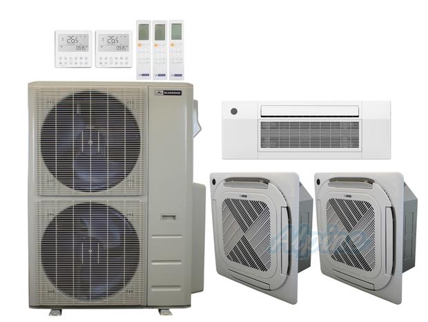 Photo of Blueridge BXM3A48UC0-9CC1-9CC4-9CC4 47,000 BTU (3.9 Ton) 3-Zone 23 SEER2 Inverter R-454B XM3 Series Heat Pump Ultra Cool/Ultra Heat System 61193