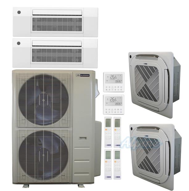 Photo of Blueridge BXM3A48UC0-9CC1-9CC1-9CC4-9CC4 47,000 BTU (3.9 Ton) 4-Zone 23 SEER2 Inverter R-454B XM3 Series Heat Pump Ultra Cool/Ultra Heat System 61218