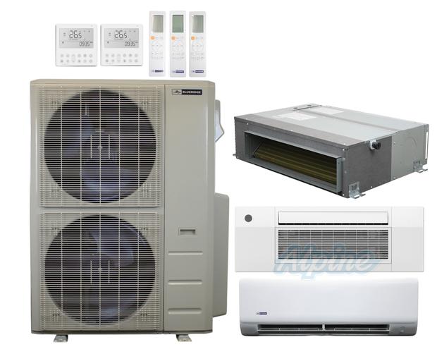Photo of Blueridge BXM1A60SC0-9CC1-12CDH-33WM 60000 BTU (5 Ton) 3-Zone 20 SEER2 Inverter R-454B XM1 Series Heat Pump Ultra Cool/Ultra Heat System 63287
