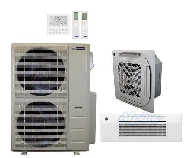 Photo of Blueridge BXM3A55UC0-12CC1-12CC4 51,000 BTU (4.3 Ton) 2-Zone 22.2 SEER2 Inverter R-454B XM3 Series Heat Pump Ultra Cool/Ultra Heat System 61186