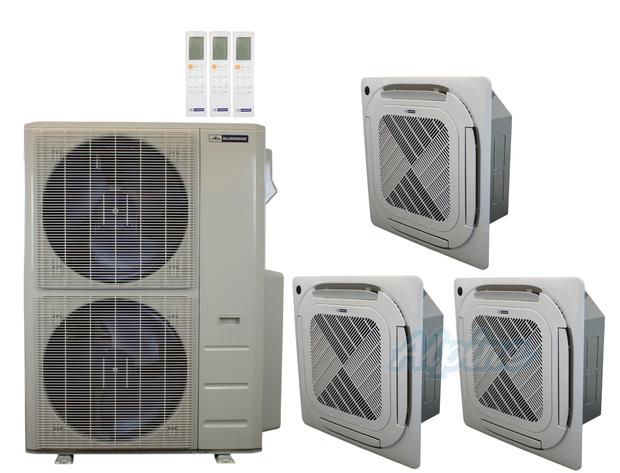 Photo of Blueridge BXM3A48UC0-9CC4-9CC4-12CC4 47,000 BTU (3.9 Ton) 3-Zone 23 SEER2 Inverter R-454B XM3 Series Heat Pump Ultra Cool/Ultra Heat System 61195