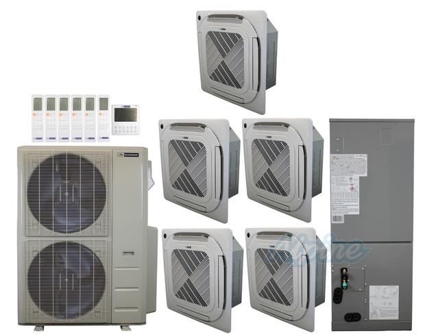 Photo of Blueridge BXM1A60SC0-9CC4-9CC4-9CC4-9CC4-9CC4-18DH 60,000 BTU (5 Ton) 6-Zone 20 SEER2 Inverter R-454B XM1 Series Heat Pump Condenser System 61937