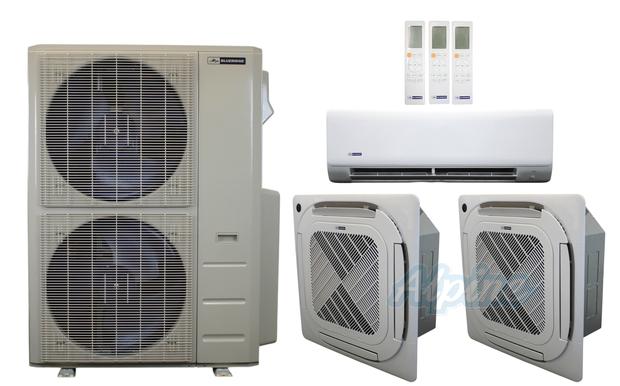 Photo of Blueridge BXM3A55UC0-9CC4-9CC4-33WM 55000 BTU (4.58 Ton) 3-Zone 22.2 SEER2 Inverter R-454B XM3 Series Heat Pump Ultra Cool/Ultra Heat System 63293