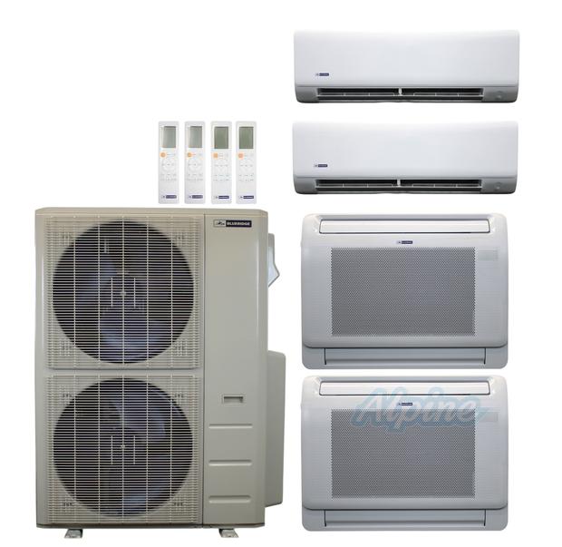 Photo of Blueridge BXM3A48UC0-9LW-9LW-9WM-33WM 48000 BTU (4 Ton) 4-Zone 23 SEER2 Inverter R-454B XM3 Series Heat Pump Ultra Cool/Ultra Heat System 63295