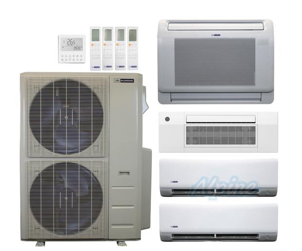 Photo of Blueridge BXM3A36UC0-9CC1-9WM-9WM-12LW 36,000 BTU (3 Ton) 4-Zone 23 SEER2 Inverter R-454B XM3 Series Heat Pump Ultra Cool/Ultra Heat System 61072