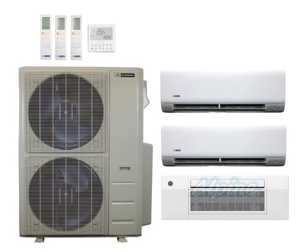 Photo of Blueridge BXM3A48UC0-9CC1-12WM-24WM 47,000 BTU (3.9 Ton) 3-Zone 23 SEER2 Inverter R-454B XM3 Series Heat Pump Ultra Cool/Ultra Heat System 61053