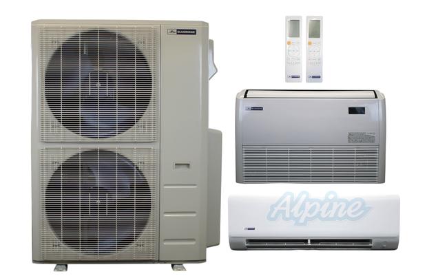 Photo of Blueridge BXM3A55UC0-18FC-33WM 55000 BTU (4.58 Ton) 2-Zone 22.2 SEER2 Inverter R-454B XM3 Series Heat Pump Ultra Cool/Ultra Heat System 63301