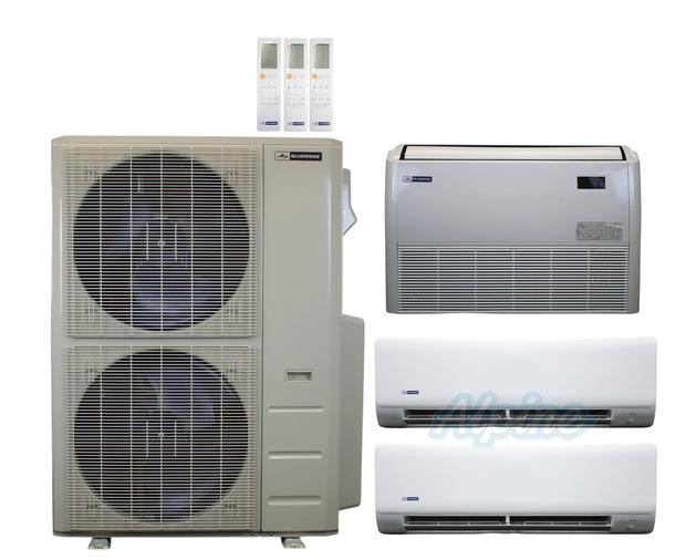 Photo of Blueridge BXM3A48UC0-9WM-12WM-24FC 47,000 BTU (3.9 Ton) 3-Zone 23 SEER2 Inverter R-454B XM3 Series Heat Pump Ultra Cool/Ultra Heat System 61070