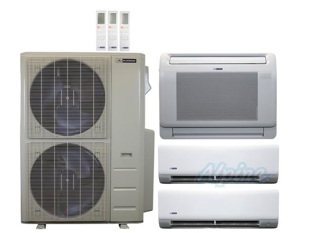 Photo of Blueridge BXM1A48SC0-9WM-12LW-33WM 48000 BTU (4 Ton) 3-Zone 24 SEER2 Inverter R-454B XM1 Series Heat Pump Ultra Cool/Ultra Heat System 63300