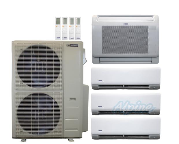 Photo of Blueridge BXM3A55UC0-6WM-12WM-16LW-24WM 51,000 BTU (4.3 Ton) 4-Zone 22.2 SEER2 Inverter R-454B XM3 Series Heat Pump Ultra Cool/Ultra Heat System 61068
