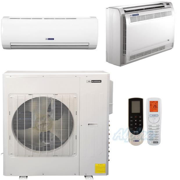 Photo of Blueridge BMKH4221-9W-18L 42,000 BTU (3.5 Ton) 21 SEER / 21 SEER2 - M3 SERIES - Two Zone Ductless Mini-Split Heat Pump System w/ WIFI 43587
