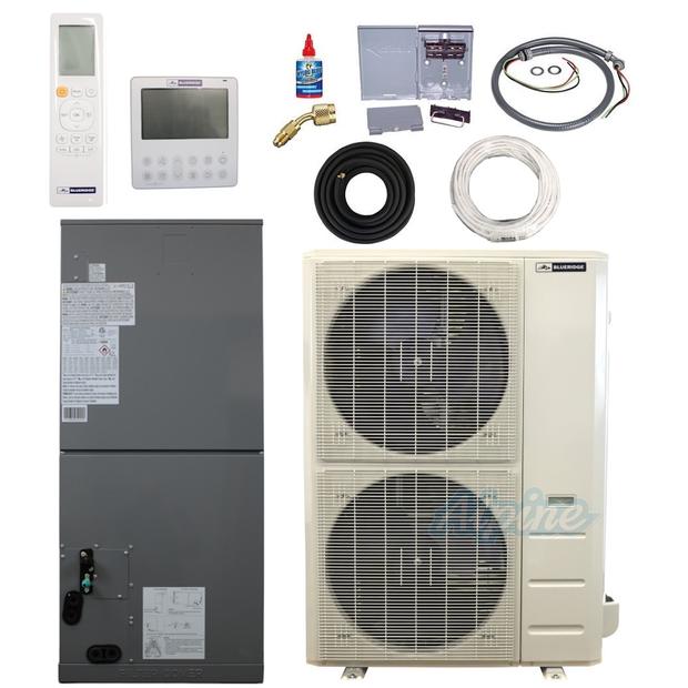 Photo of Blueridge BNG3A60UCN-60DH-KIT 60,000 BTU 16 SEER2 Ultra Efficient Ducted Heat Pump/Air Handler System KIT 60293