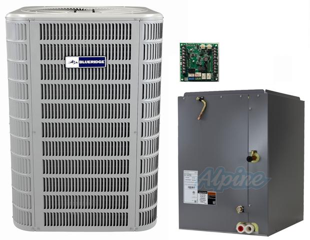 Photo of Blueridge BA714S36P-BC748CCT-71-27A05 3 Ton 14.3 SEER2 R-454B Cooling System – AC Condenser, Evap Coil & RDS Board 63793