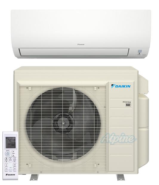 Photo of Daikin FTXF18BVJU9-RXF18BVJU9 18,100 BTU (1.5 Ton, 220V) 1-Zone 21 SEER2 Inverter R-32 XS2 Heat Pump Condenser System 60603