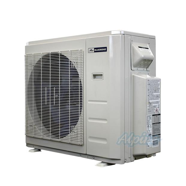 Photo of Blueridge BXM1A18SC0-6WM-6WM-6WM 18000 BTU (1.5 Ton) 3-Zone 25.1 SEER2 Inverter R-454B XM1 Series Heat Pump Ultra Cool/Ultra Heat System 63256