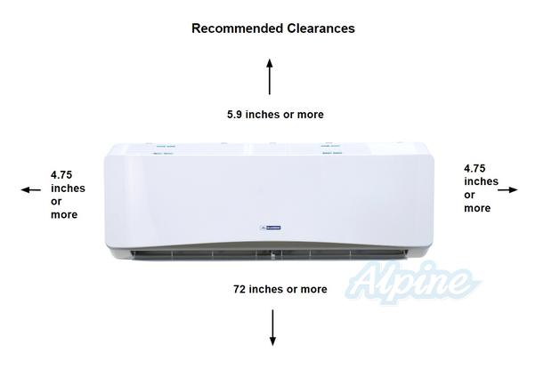 Photo of Blueridge BMY1221 KIT25 12,000 BTU (1 Ton) 20.5 SEER / 21.4 SEER2 - S2 SERIES - 208/230V Single Zone Ductless Mini-Split Heat Pump KIT 25FT - WiFi Capable 54530