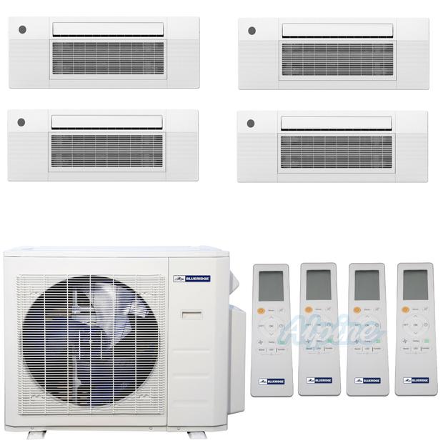 four zone ductless mini split heat pump system