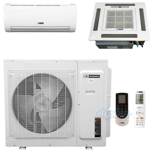 Photo of Blueridge BMKH3021-18W-18C 28,400 BTU (2.4 Ton) 2-Zone 21 SEER2 Inverter R-410A XM2 Series Heat Pump Ultra Cool/Ultra Heat System 43673