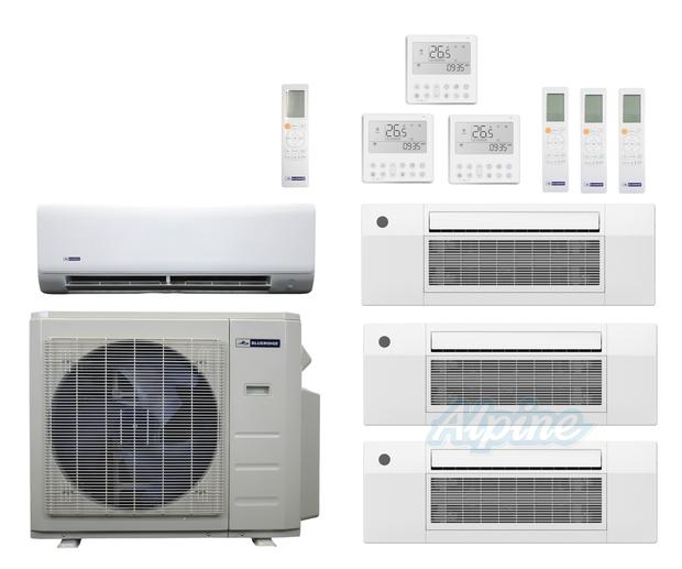 Photo of Blueridge BXM3A36UC0-9CC1-9CC1-9CC1-18WM 36,000 BTU (3 Ton) 4-Zone 23 SEER2 Inverter R-454B XM3 Series Heat Pump Ultra Cool/Ultra Heat System 60970